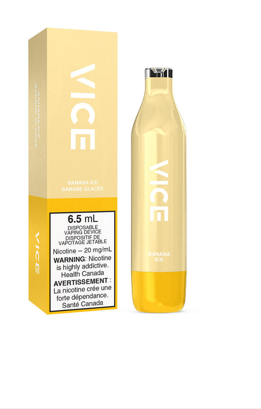 Vice 2500 Banana ice 20mg/mL disposable