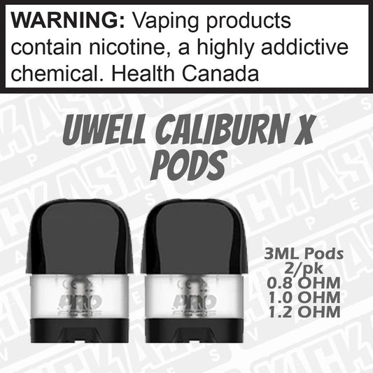 Caliburn X 1.0ohm pods-2PK