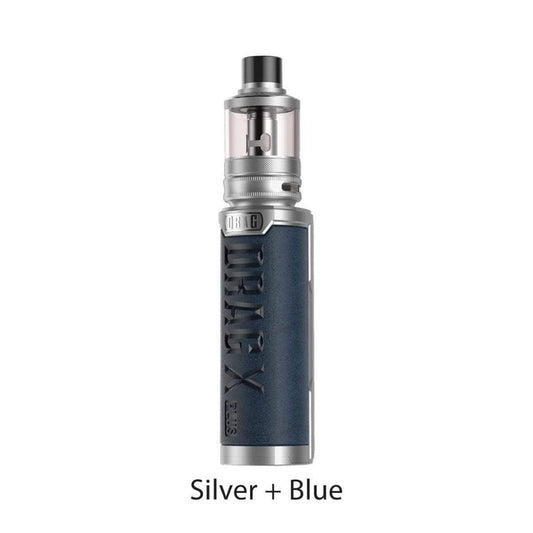 Voopoo drag x plus pro starter kit silver + blue