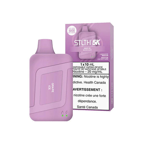 Stlth 5k Grape ice disposable 20mg/mL disposable