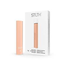 Stlth Solo Rose Gold rubberized Type C device