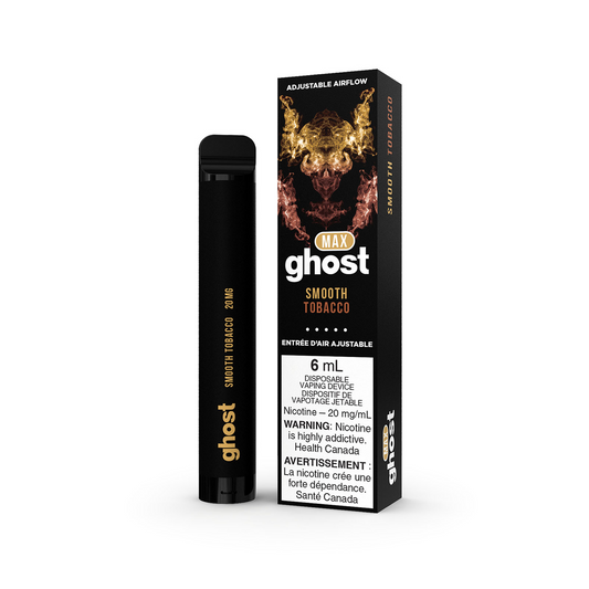 Ghost max 2000 Smooth tobacco 20mg/mL disposable
