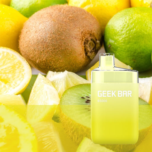 Geekbar B5000 Golden Kiwi Lemon disposable 20mg/mL disposable