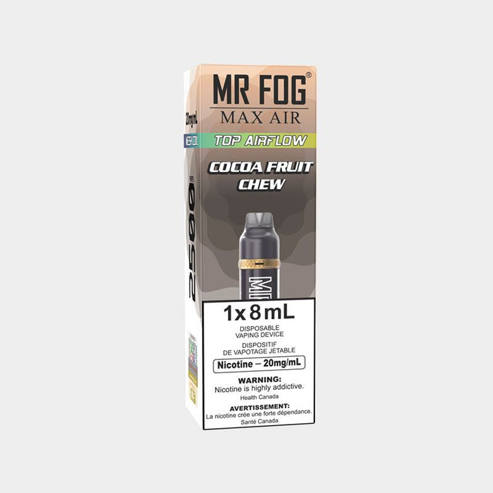 Mr fog max air 2500 Coca Fruit Chew 20mg/mL disposable