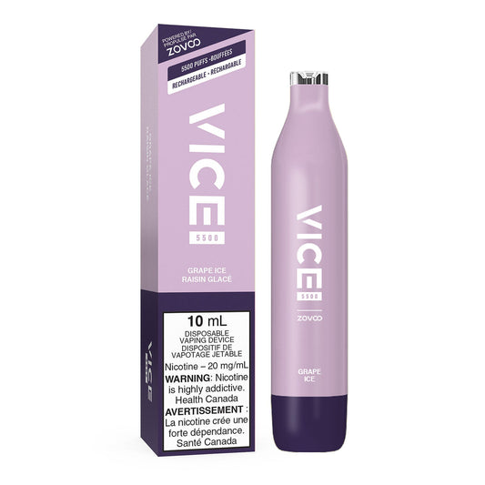 Vice 5500 Grape Ice 20mg/mL disposable