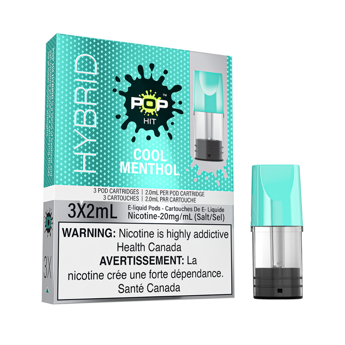 Pop hit pods Cool Menthol  20mg/mL