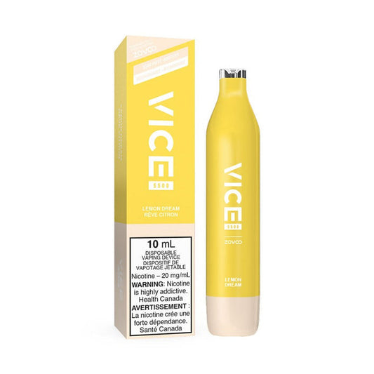 Vice 5500 Lemon Dream 20mg/mL disposable (Provincial)