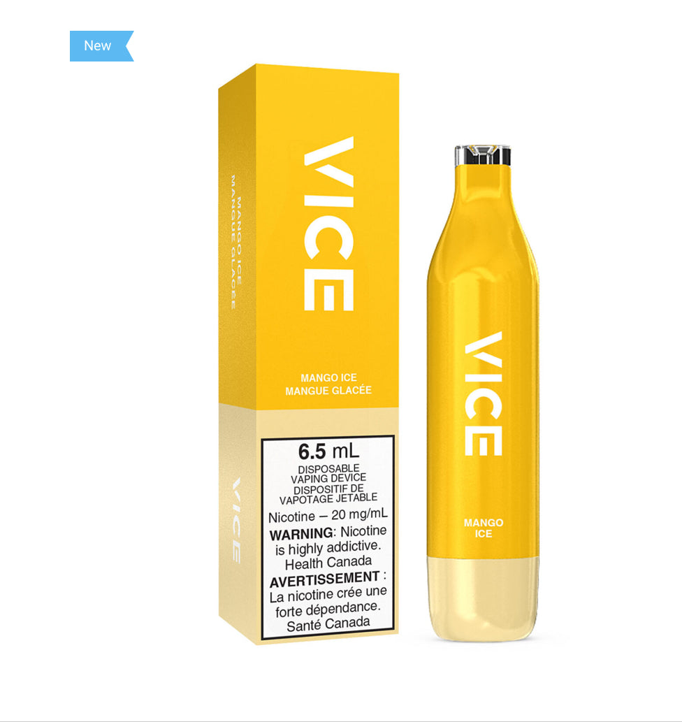 Vice 2500 Mango Ice 20mg/mL disposable (Provincial)