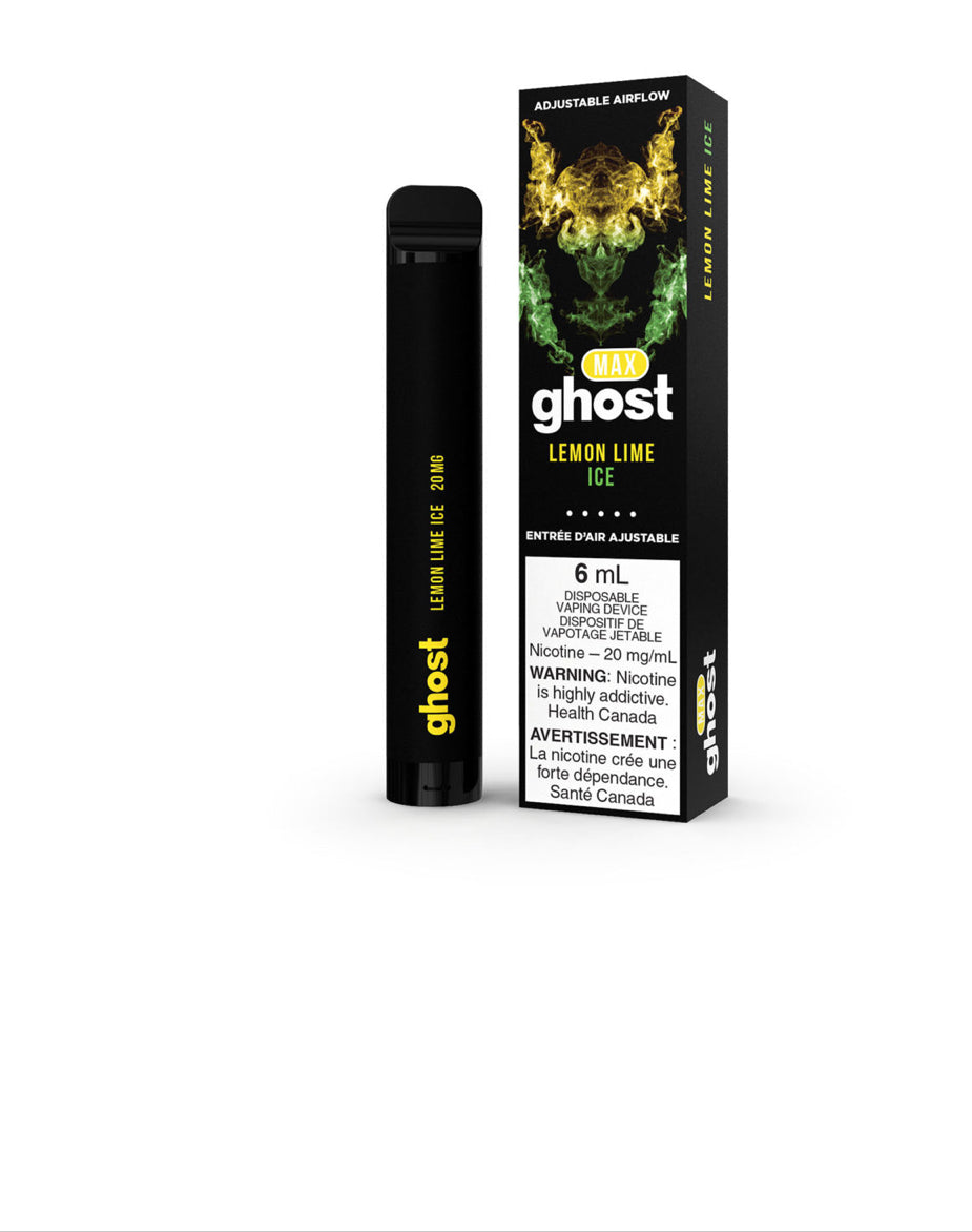 Ghost max 2000 Lemon Lime Ice 20mg/mL disposable